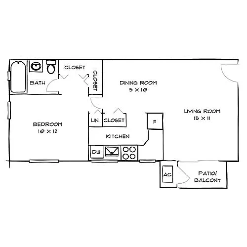 Floor plan The Lee