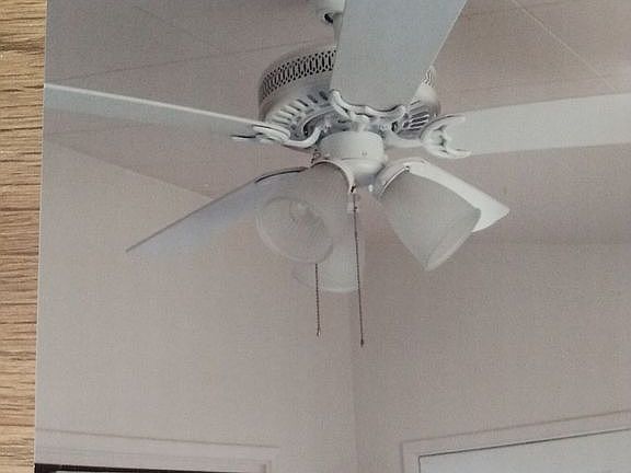 Back bedroom door and closet