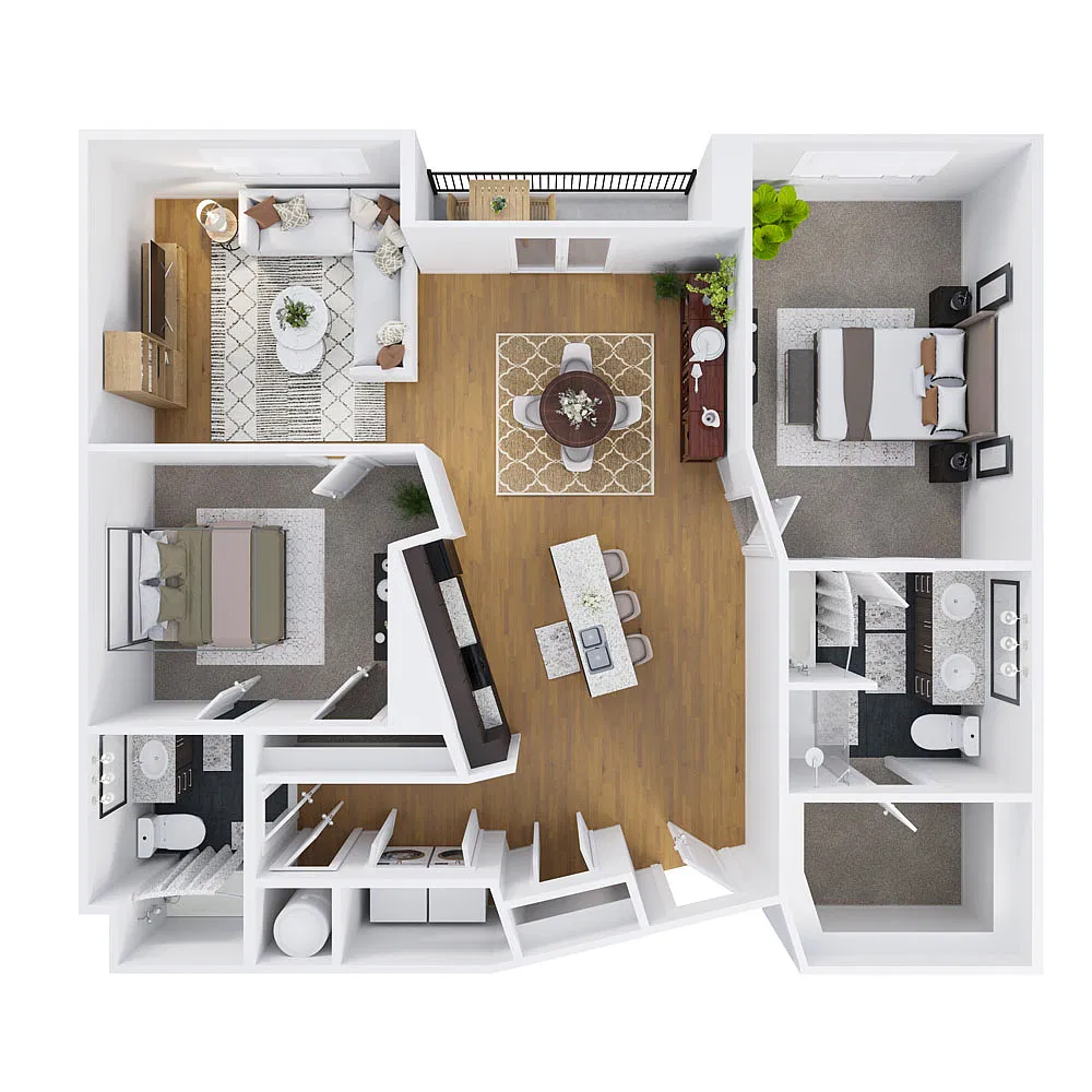 Floor plan B04C