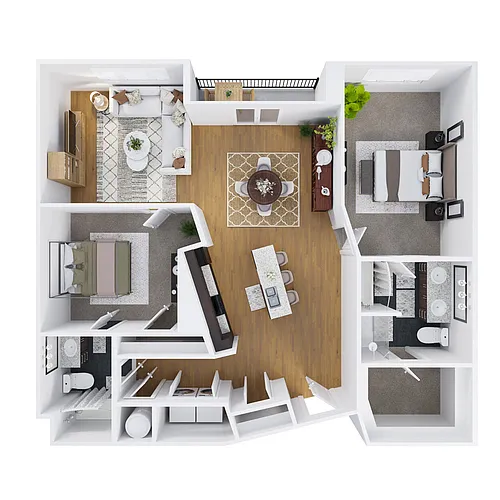 Floor plan B04C