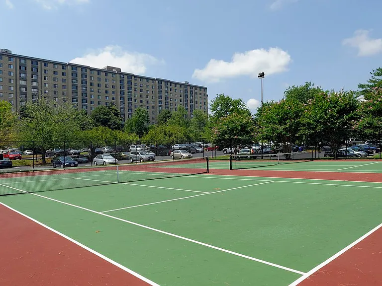 Tennis courts