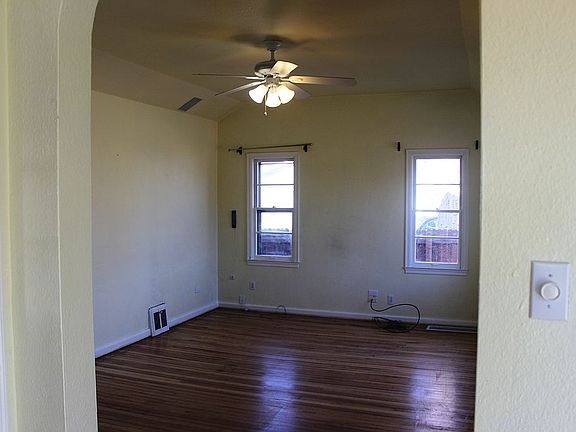 large vaulted living room