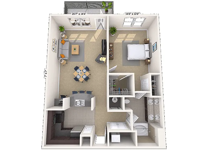 Floor plan Argyle