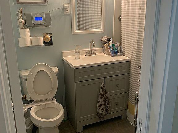 Updated bathroom. 
