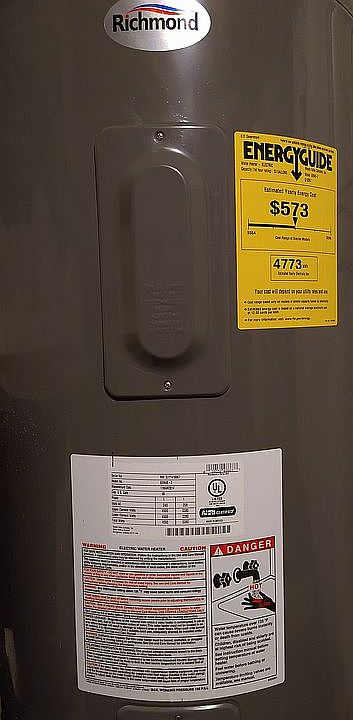 Basement Water Heater.