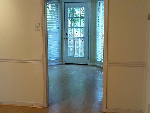 View from Front Door through Kitchen