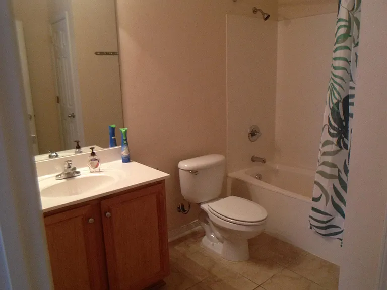 This picture is of the Master bathroom.
This is the en suite to the Master bedroom.