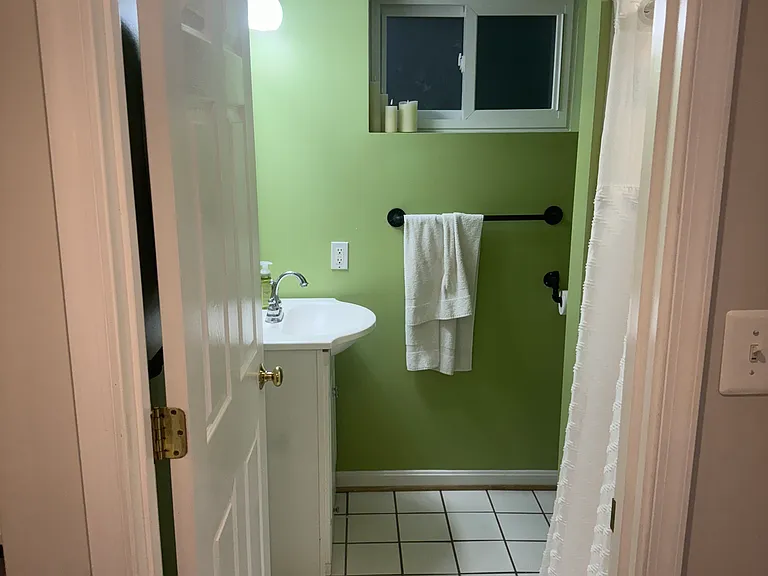 Private bathroom.