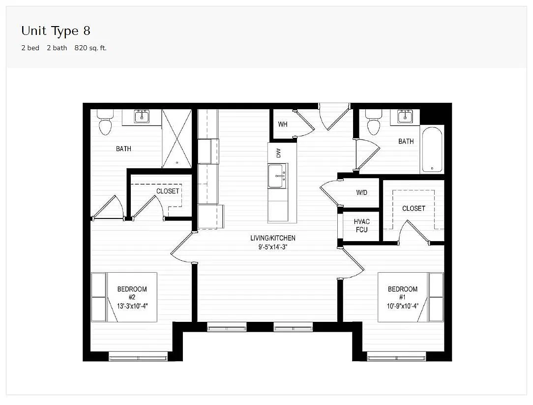 Floor plan Unit Type 8