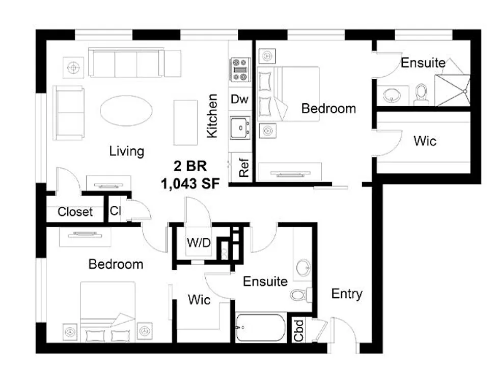 Floor plan 309