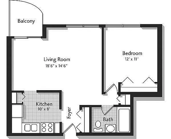 Floor plan 1C