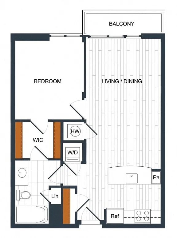 Floor plan 1G
