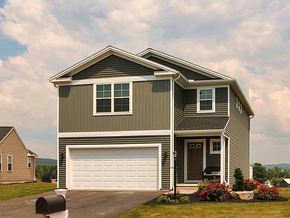 The Wynwood A - Streamline Series by S A Homes - Front exterior view - 2 story home with vinyl sidin