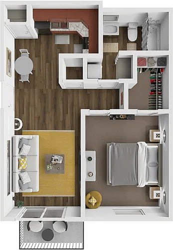 Floor plan The Hampton