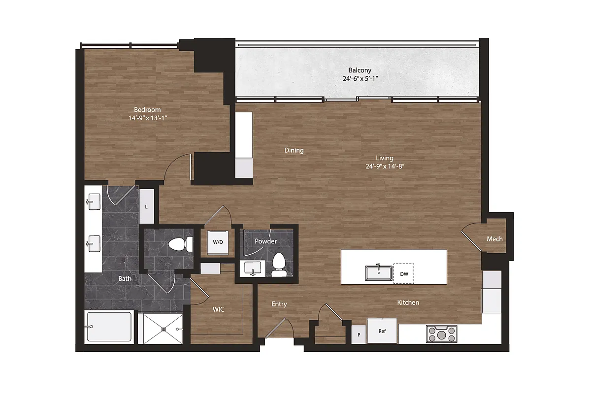 Floor plan PH1-2