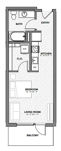 Floor plan Tabor - B