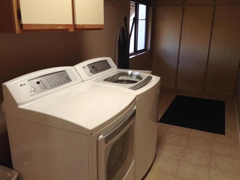 Washer and Dryer in vented laundry room