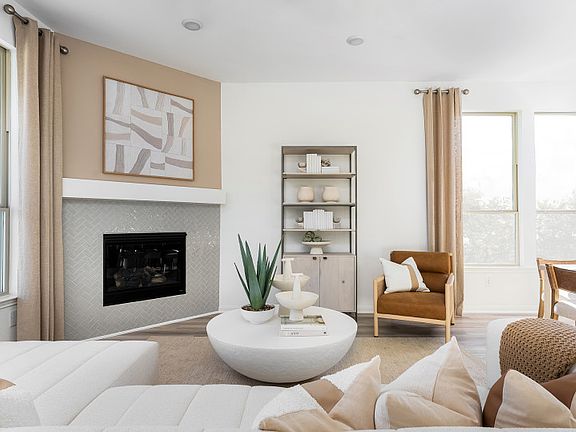 Livingroom with a fireplace