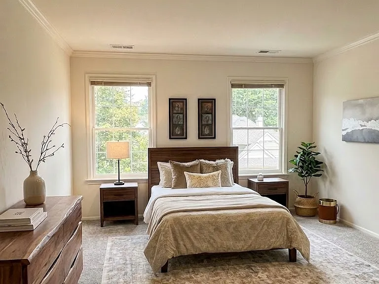 Second bedroom upstairs (computer staged)