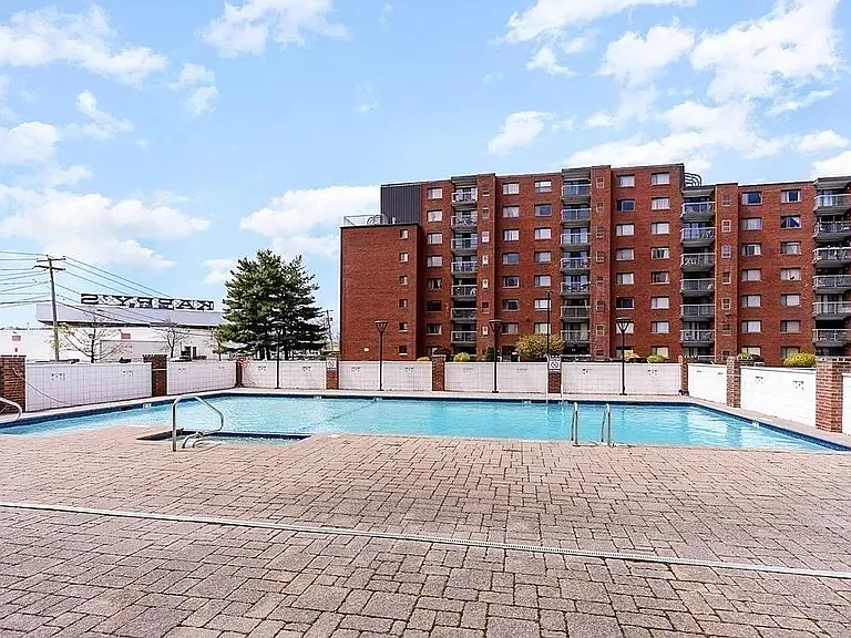 Pool and hot tub area