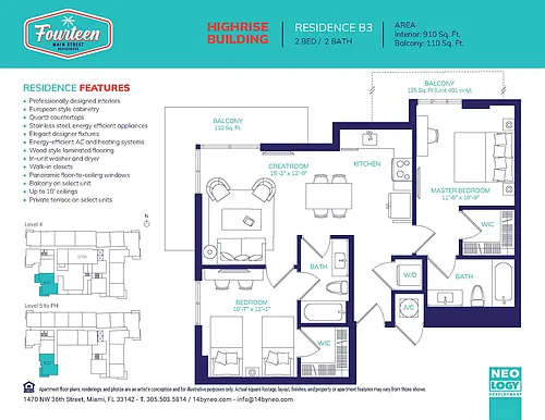 Floor plan B-3