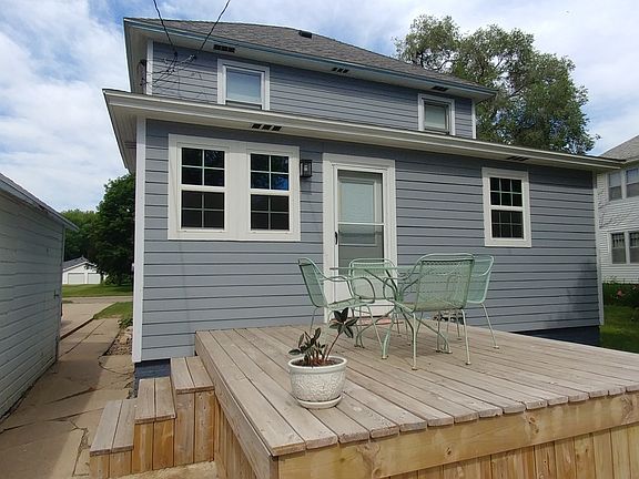 Back view of the house