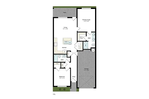 Floor plan Ginger