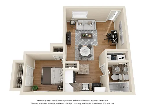 Floor plan The Foxtail Palm
