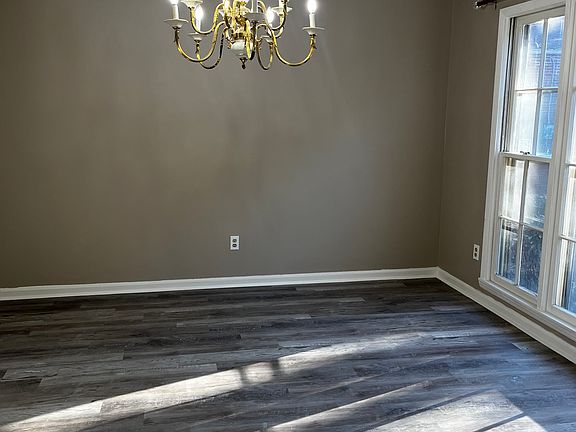 Another view of the dining room from the entrance hallway.
