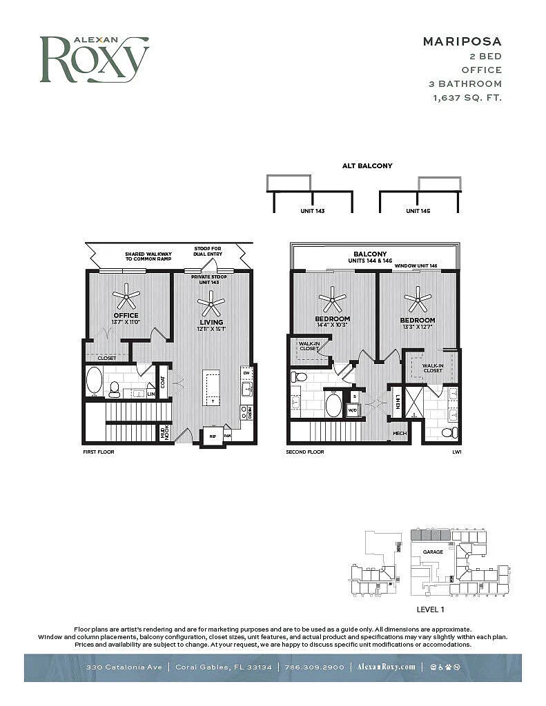 Floor plan LW1