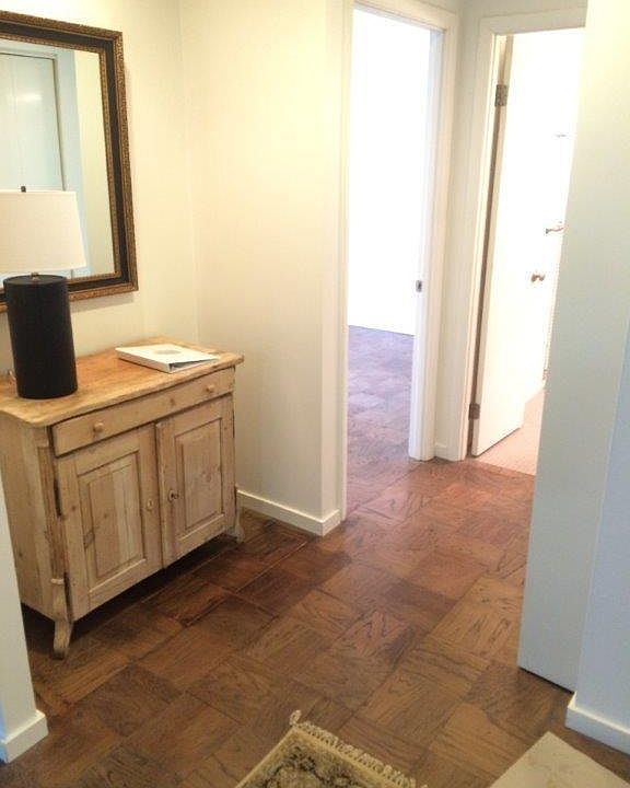 Entrance of unit.