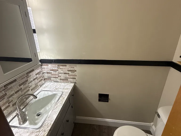 half bathroom