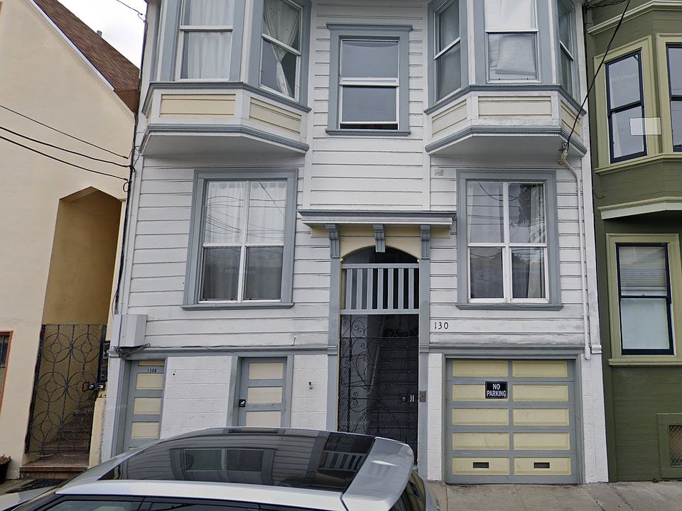 132 Linda St is the middle window on the left.