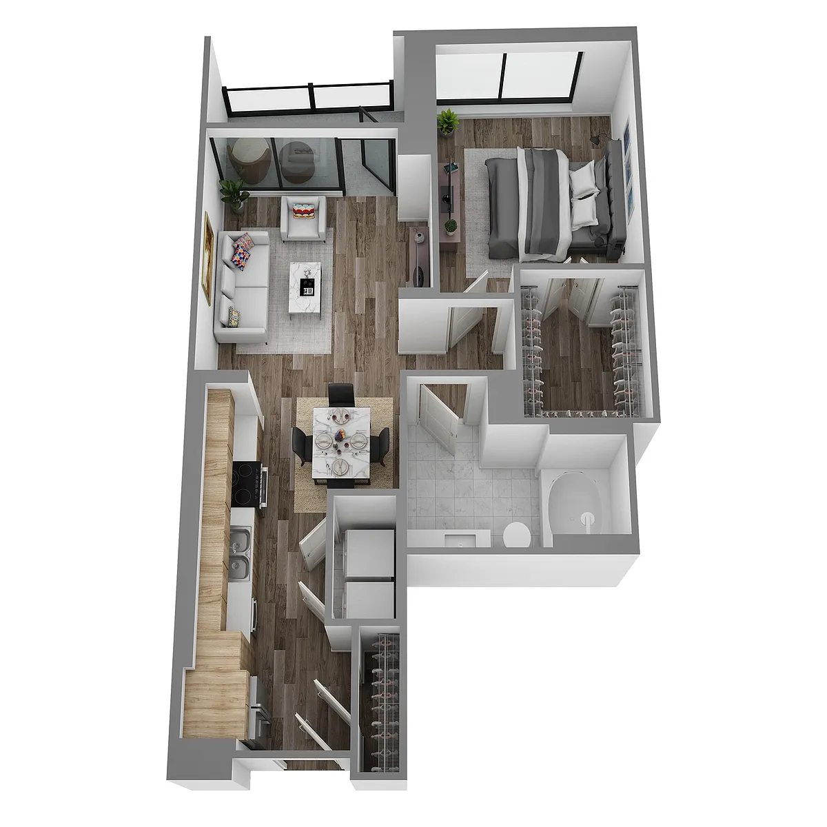 Floor plan E