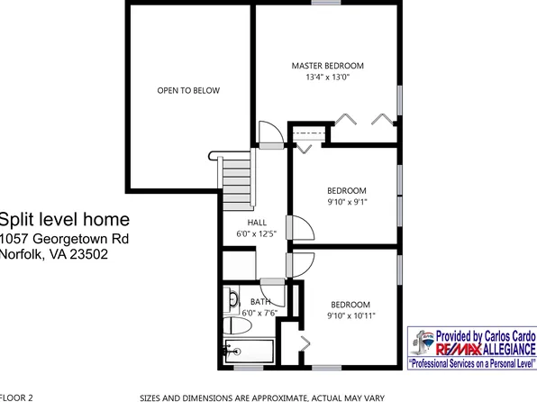 1057 Georgetown Rd, Norfolk, VA 23502