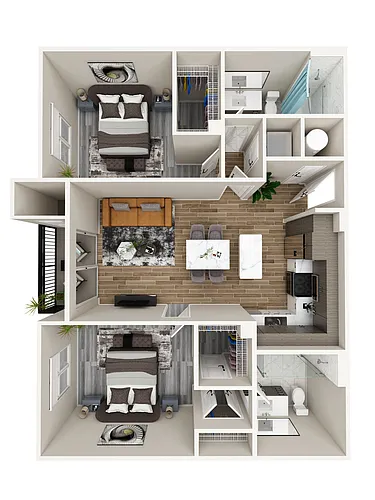 Floor plan B2T