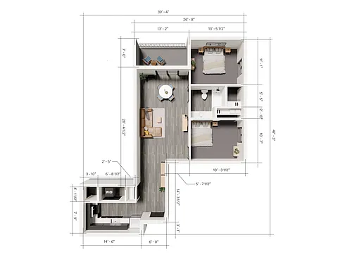 Floor plan B