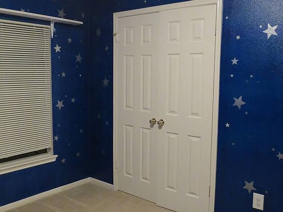 Bedroom with plenty of closet space