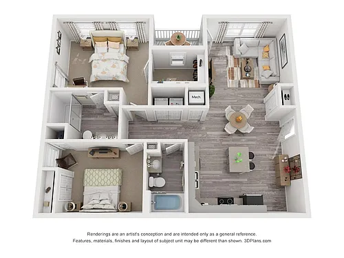 Floor plan Hawthorn