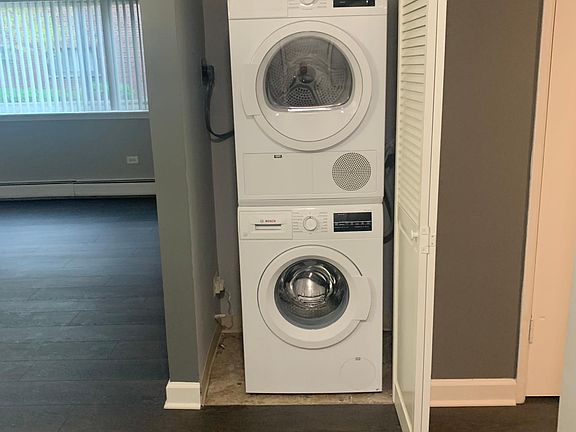 Washer and dryer in-unit