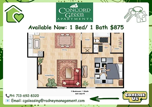 Floor plan 1 X 1