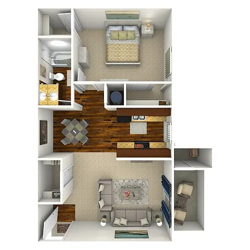 Floor plan Hillside