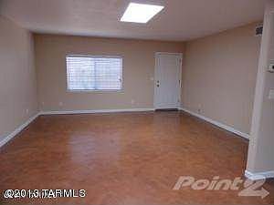 Front door-living area