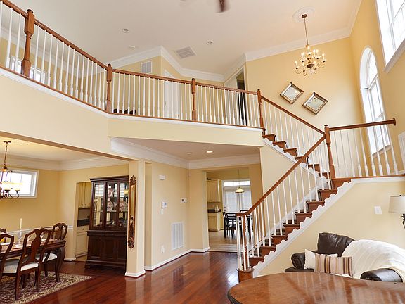 Living Room with Loft Above