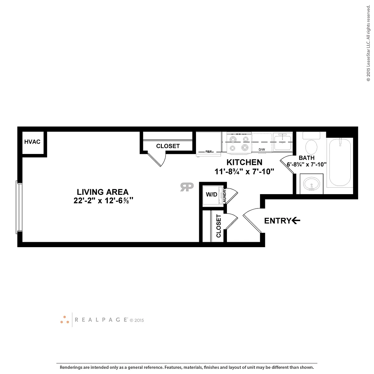 Floor plan STUDIO