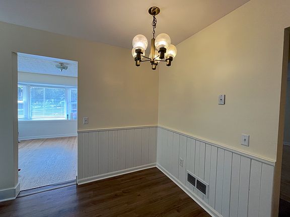 breakfast nook in the kitchen