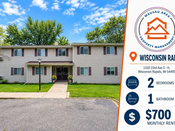 1320 23rd Ave S, 1320 23rd Ave S APT H, Wisconsin Rapids, WI 54495