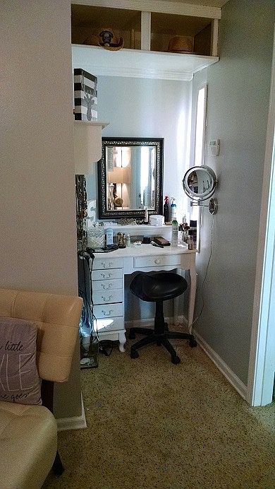 Dressing area