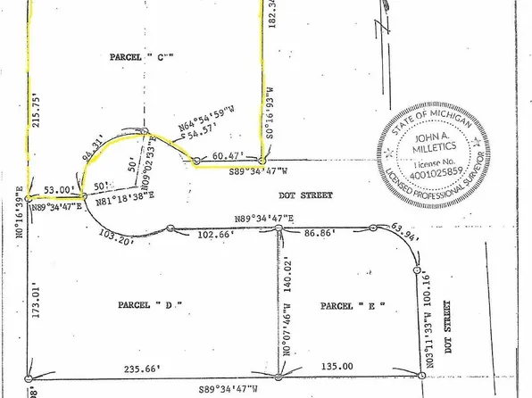 PARCEL Dot St #C, Croswell, MI 48422