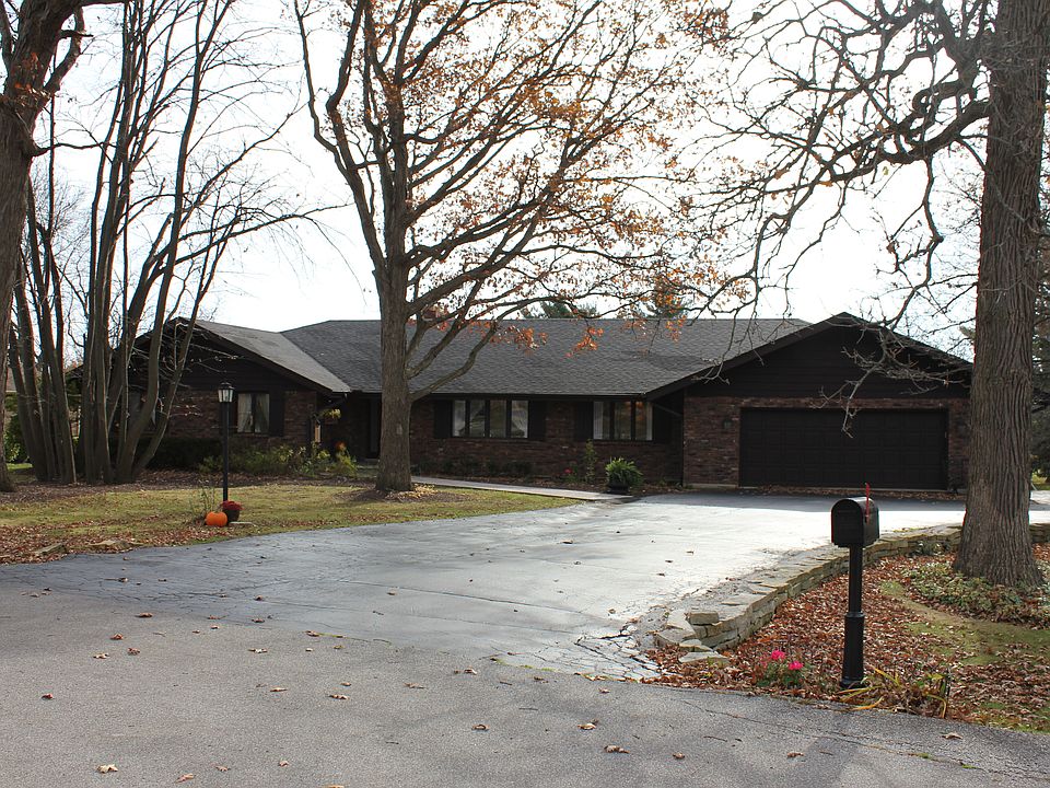 Sprawling brick ranch